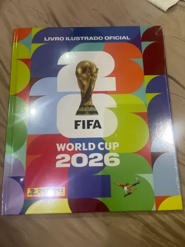 Álbum da copa do mundo capa dura