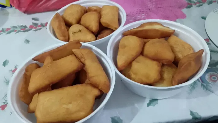 Massinha de pão frita 