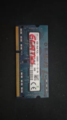 Memória 4GB DDR3 1600MHz para Notebook SK Hynix