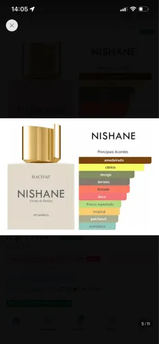 Nishane Hacivat Extrait 100ml Original Unissex