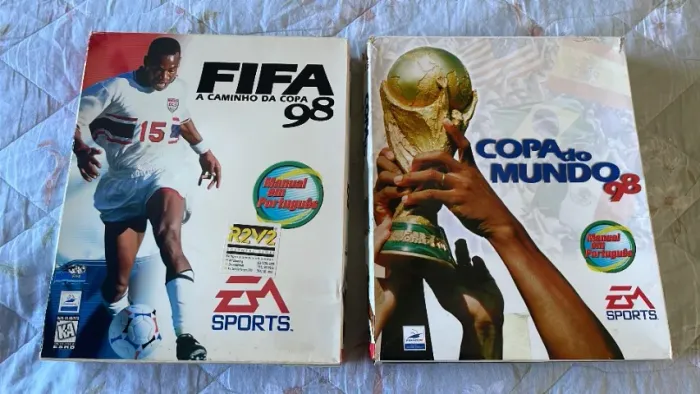 Jogos de PC - Fifa a Caminho da Copa 98 e Copa do Mundo 98