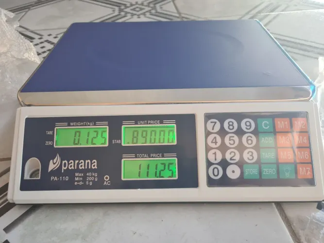 Balança digital de 40quilos, produto novo 