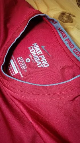 Camiseta Nike Pro Combat vermelha Tam M masculino Usado Original