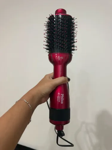 Escova Rotativa Philco 1300W - Vermelha