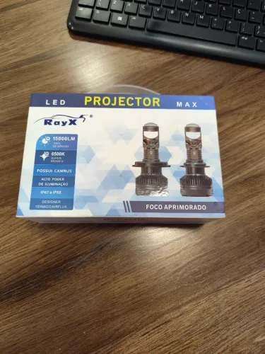 Farol Led Projetor RayX Max H4