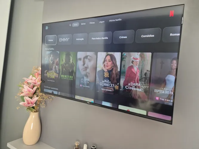 TV 43" TCL Full HD QLED Google TV 2 HDMI