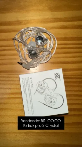 Fone in ear KZ EDX Pro 2