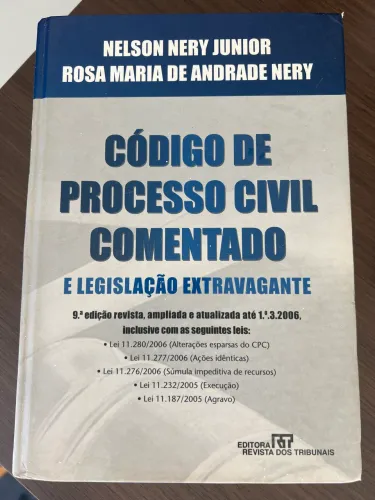 Livro - código de processo civil comentado - 9 edição