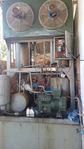 Máquina de gelo industrial 