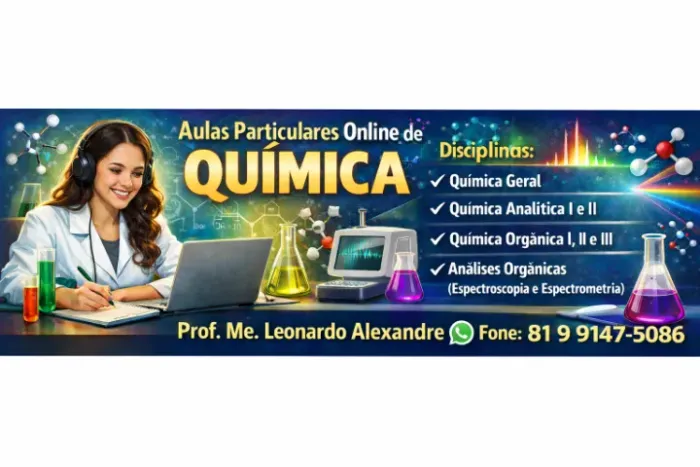 Aulas de Química para o Ensino Superior- Exatas, Saúde e Biológicas.