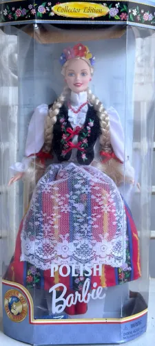 Polish Barbie "Dolls of the World" (Bonecas do Mundo) da Mattel 1997.