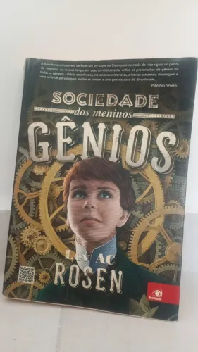 Livro Sociedade dos meninos gênios