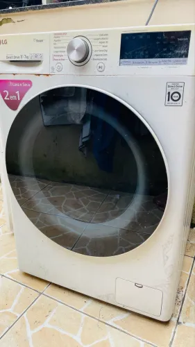 LG lava e seca funcionando todas as funções