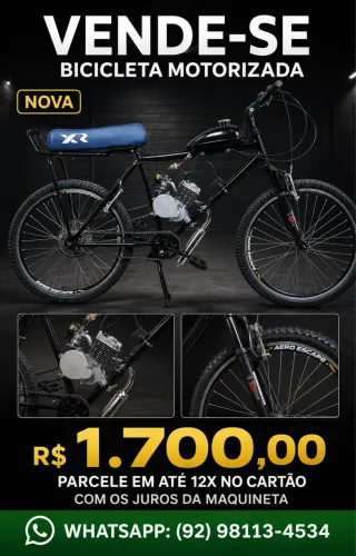 Bicicleta Motorizada Nova Aro 26