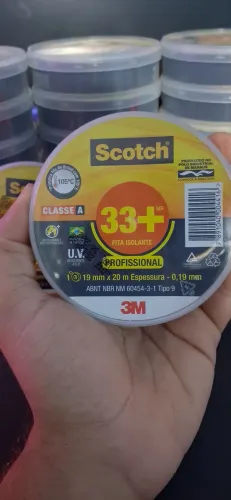 Fita isolante scotch 33+ 20m