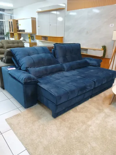 Sofá gigante super confortável estrutura com molas
