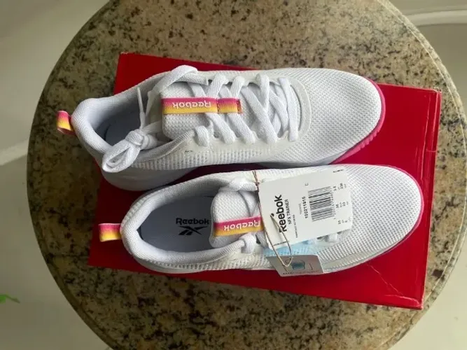 tênis reebok nfx trainer feminino branco 35
