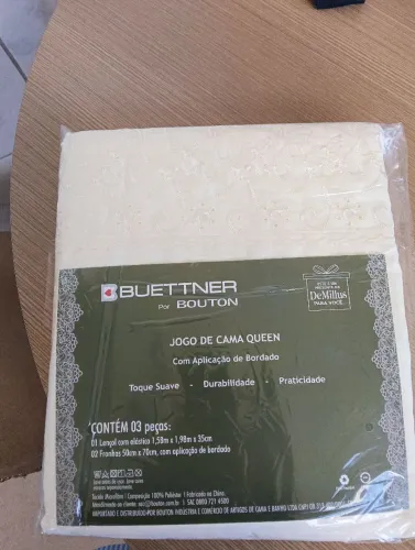 Jogo de cama Queen Buettner 3 peças 