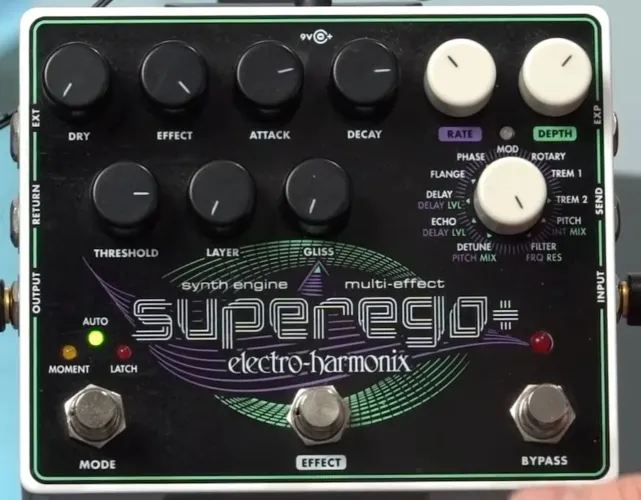 Pedal SuperEgo Plus Electro Harmonix usado