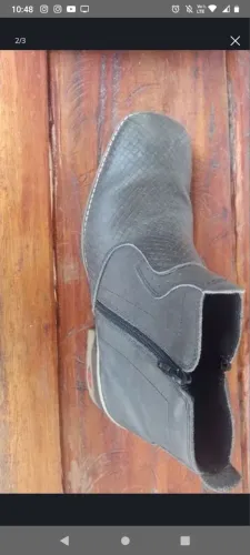 Bota couro