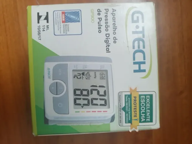 Aparelho de Pressão  Digital  de Pulso G- Tech