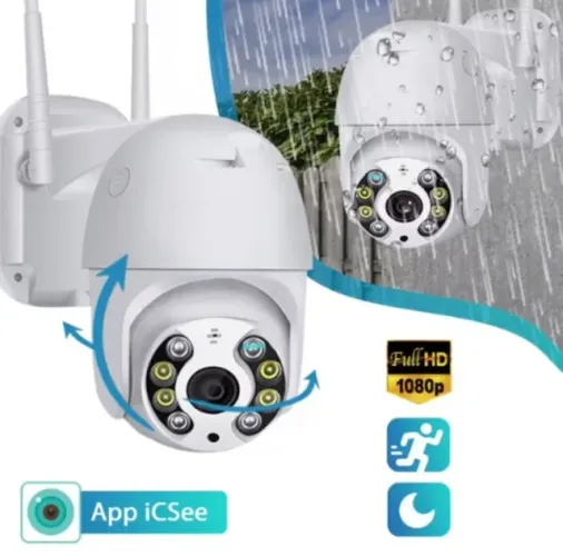 Camera 1080p wi-fi ip inteligente icsee