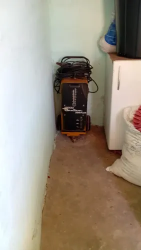 Máquina de solda ferro e portões