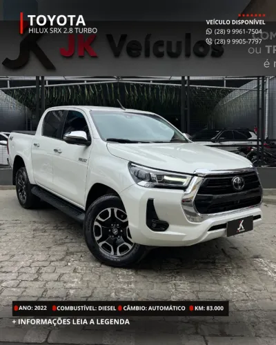 Toyota Hilux CD SRX 4X4 2.8 TDI 16V Diesel Aut. 2022