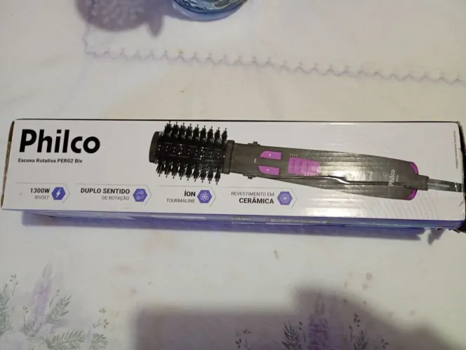 Escova secadora giratória