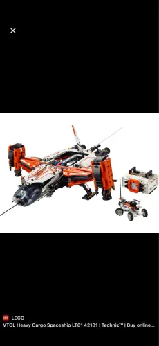 LEGO Technic 42181 Nave VTOL LT81 - NOVO LACRADO