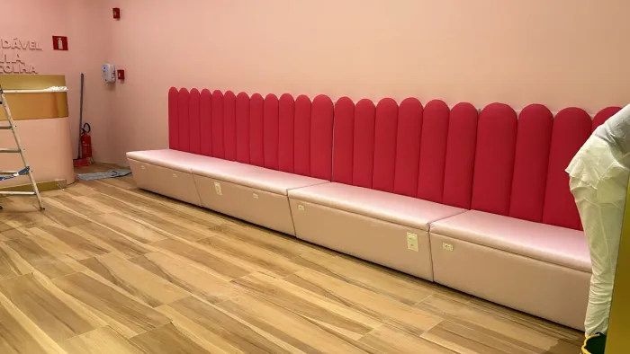 Sofá para cafeteria, restaurante, lanchonete