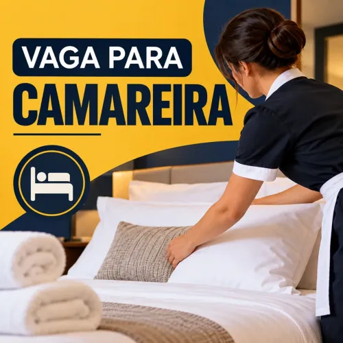 VAGA PARA CAMAREIRA - INÍCIO IMEDIATO | BARRA DA TIJUCA