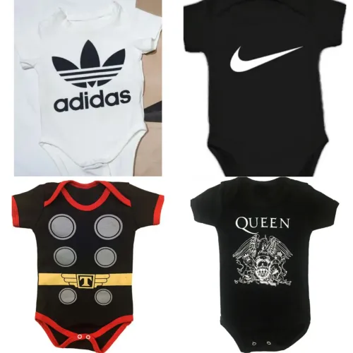 Kit com 4 Body Bebê Menino