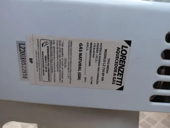 aquecedor a gás 