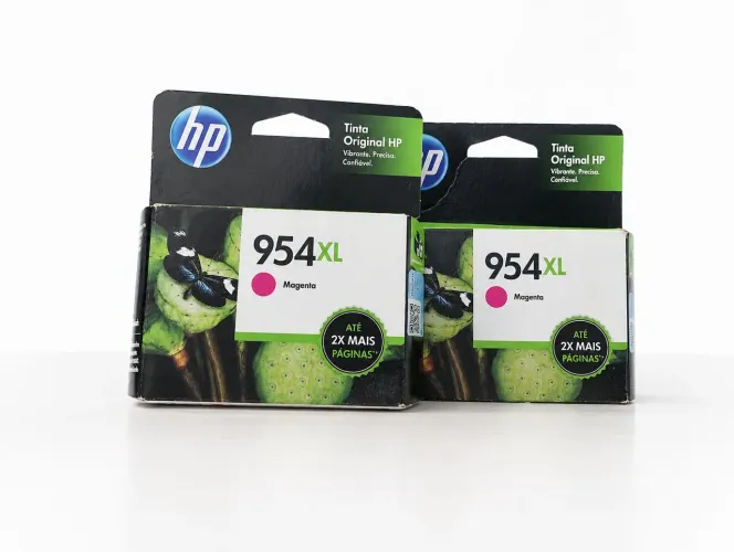 Combo 2 cartuchos de tinta para impressora HP 954xl Magenta