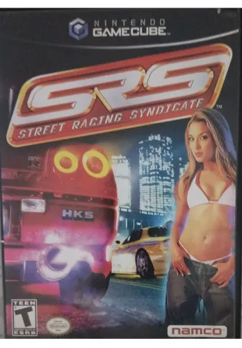 Jogo Físico SRS Street Racing Syndicate - Nintendo GameCube.(Original/SemiNovo)