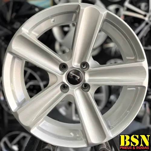 JOGO DE RODAS KRMAI R65 ARO 17x7 4x100 gol/corsa/parati/saveiro/montana