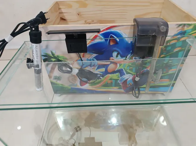 Aquário 28 Litros Completo