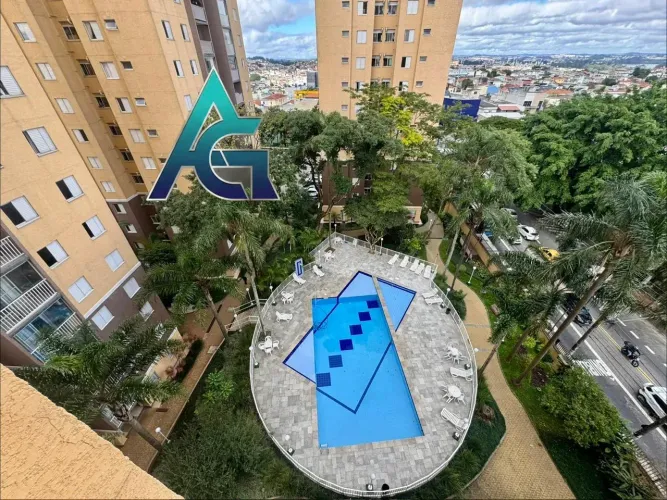 Condomínio Completo - 3 Dorms, 1 Suíte e 2 Vagas no Centro de Diadema
