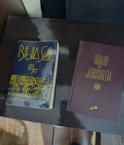 Biblia Jerusalém capa dura + biblia