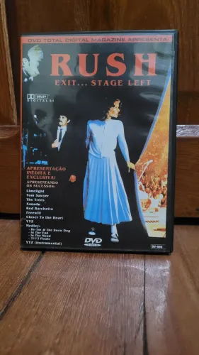 DVD RUSH Exit....Stage Left . SHOW
