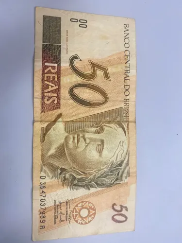 50 reais primeira família