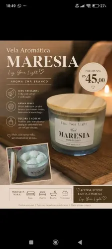 Velas Aromáticas