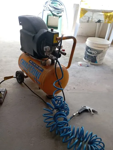 Motocompressor de Ar 21L 2HP 127V (110V) Chiaperini MC7 7.6