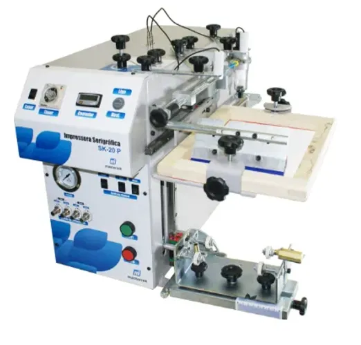 Maquina de Serigrafia Pneumatica Cilindrica