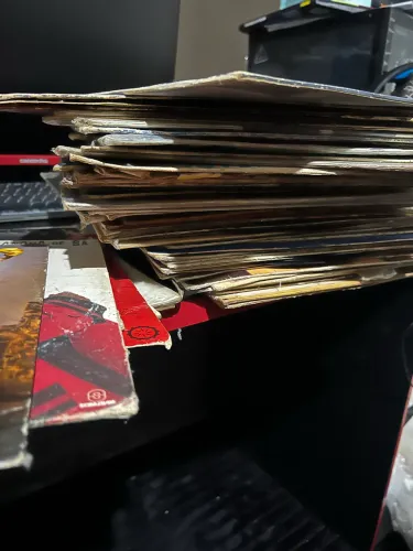 Disco de vinil para decorações clássicas, a moda antiga