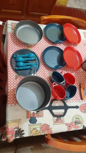 Kit cozinha compacta camping