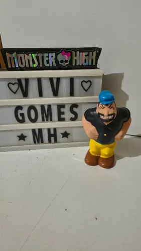 Boneco vinil Brutus Popeye da Estrela