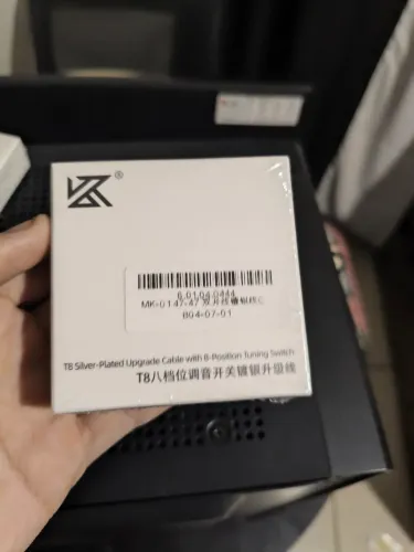 Cabo T8 Para Fones KZ (LEIA A DESC.)