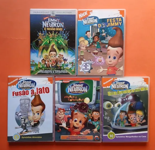 Dvd Jimmy Neutron - 5 Títulos